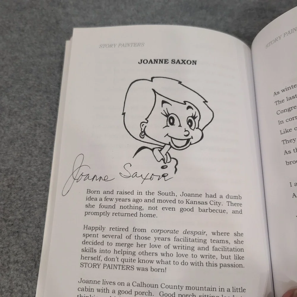 Story Painters Volume One Anthology Book‎ Signed by Authors